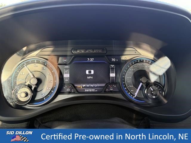 Used 2022 Diamond Black Crystal Pearlcoat Ram Limited image 15