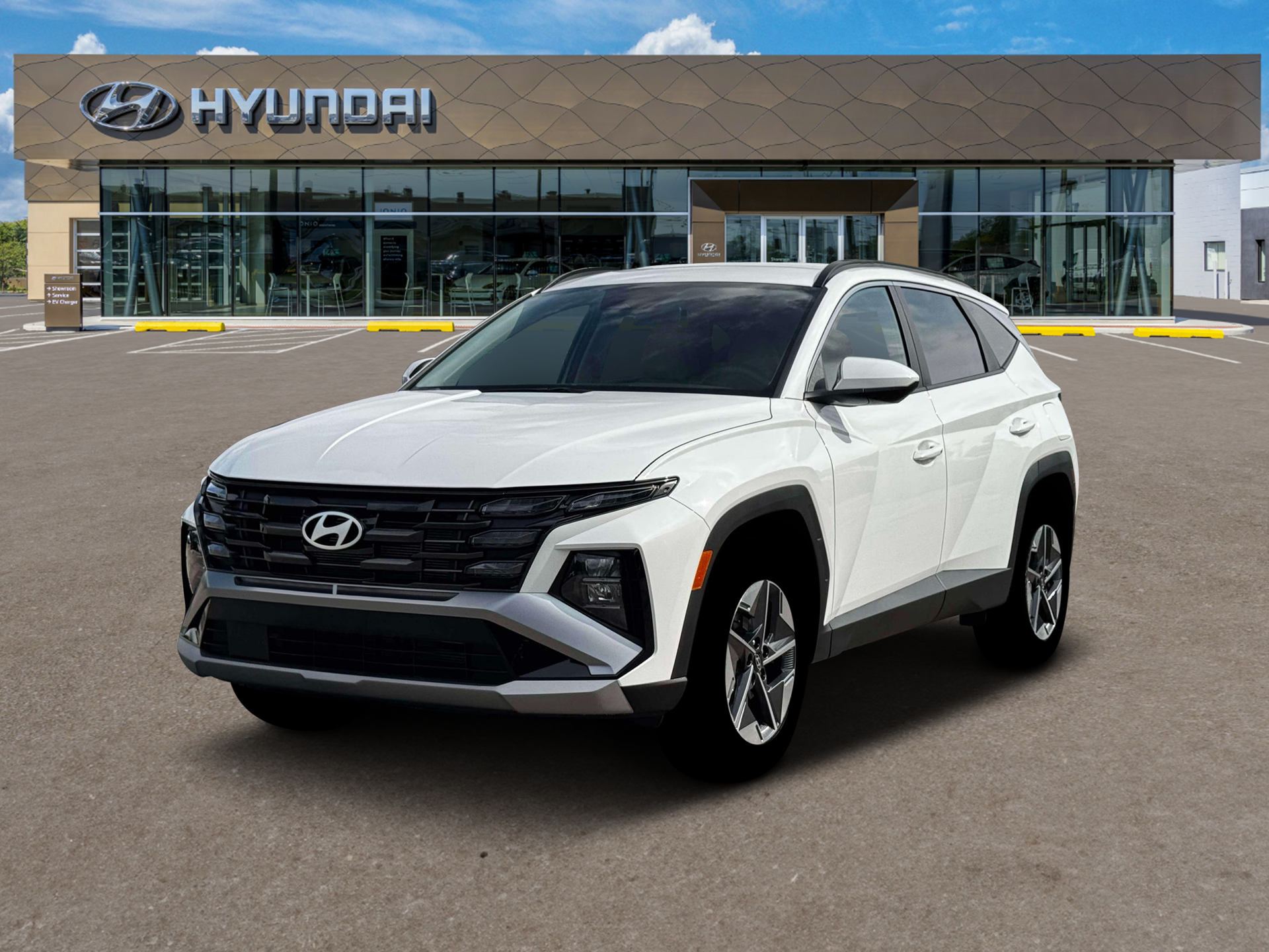 New 2026 Serenity White Pearl Hyundai SEL AWD image 1