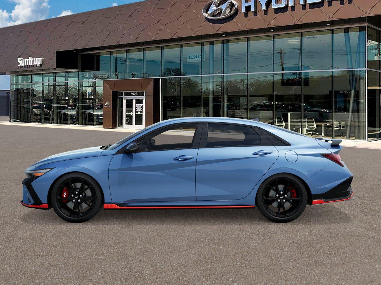 New 2026 Performance Blue Hyundai Sedan image 3
