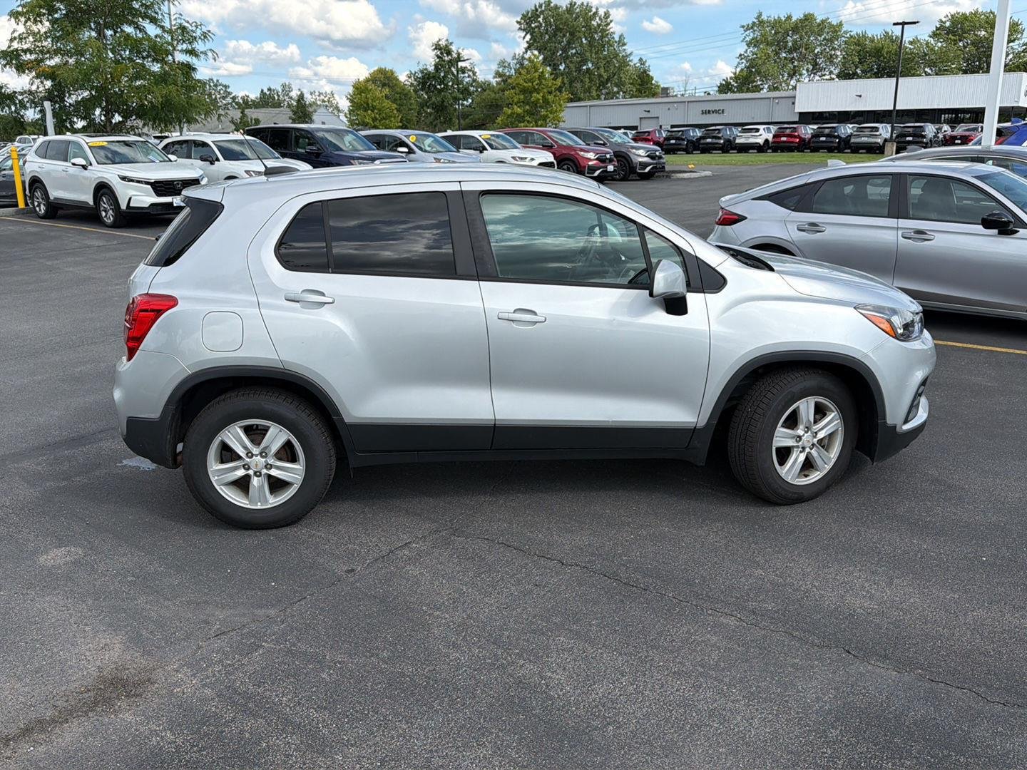 Used 2020 Silver Ice Metallic Chevrolet LS image 8