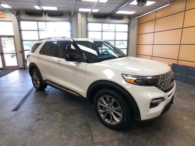 Certified Used 2022 White Metallic Ford Limited image 1