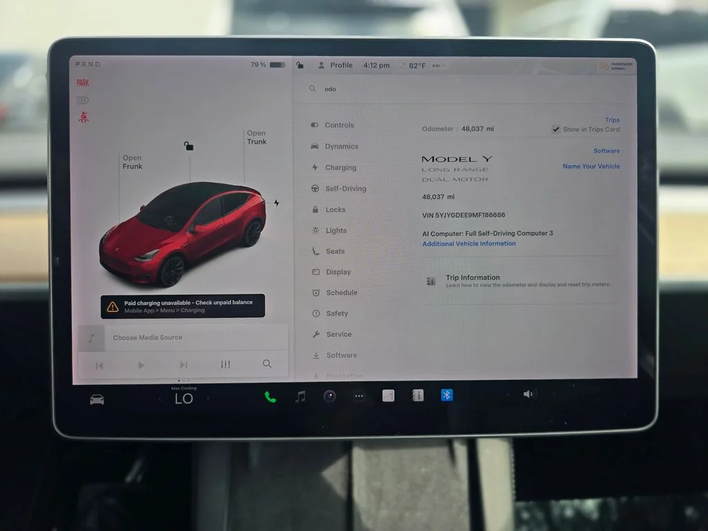 Used 2021 Red Tesla Long Range image 14