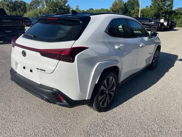 Certified Used 2025 Ultra White Lexus UX 300h F SPORT Design image 2
