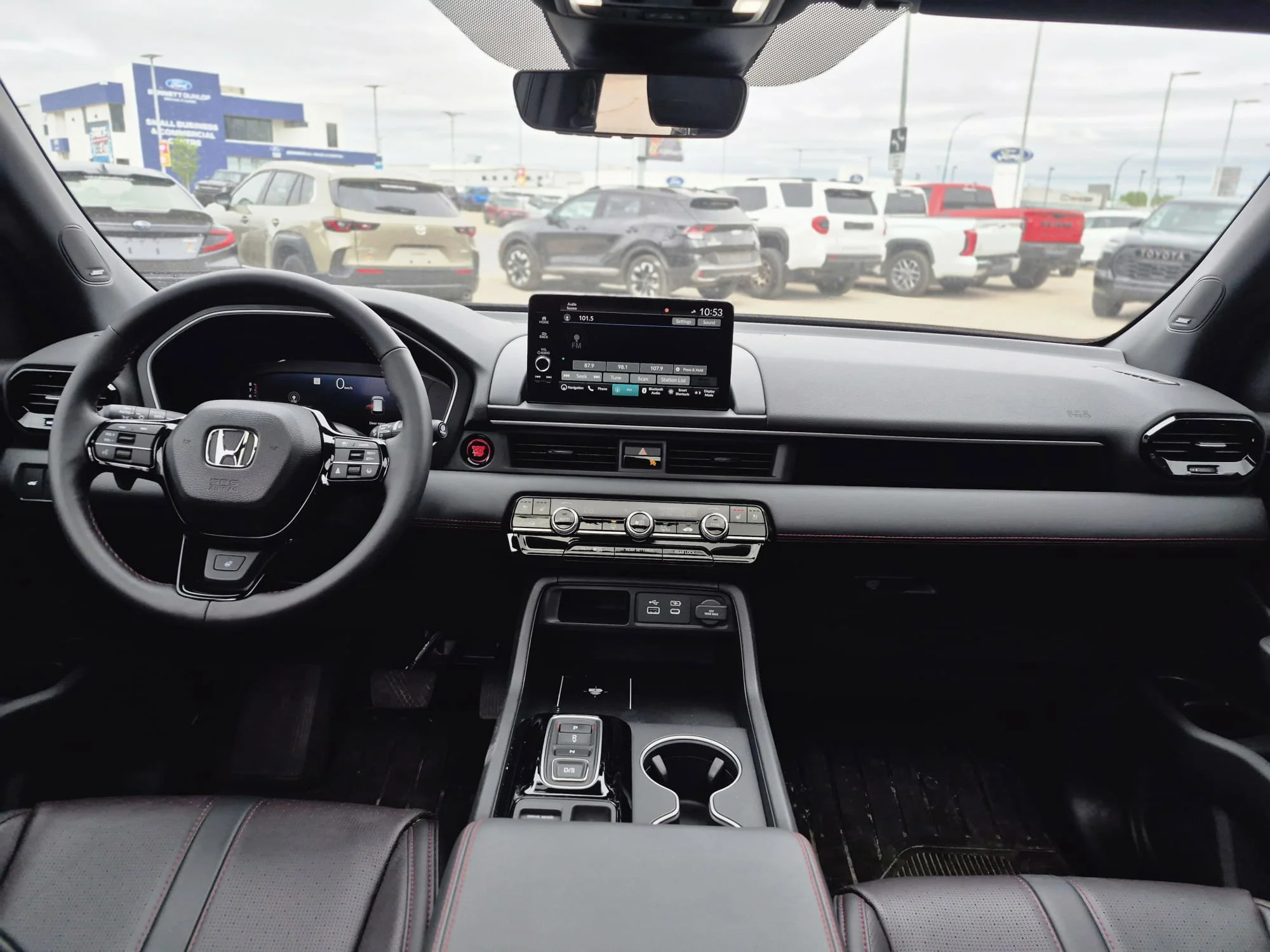 Certified Used 2025 Sonic Grey Pearl Honda Black Edition AWD*Adaptive Cruise | Remote Start | Nav | Cooled Leather | Pano Roof | Htd Wheel image 11