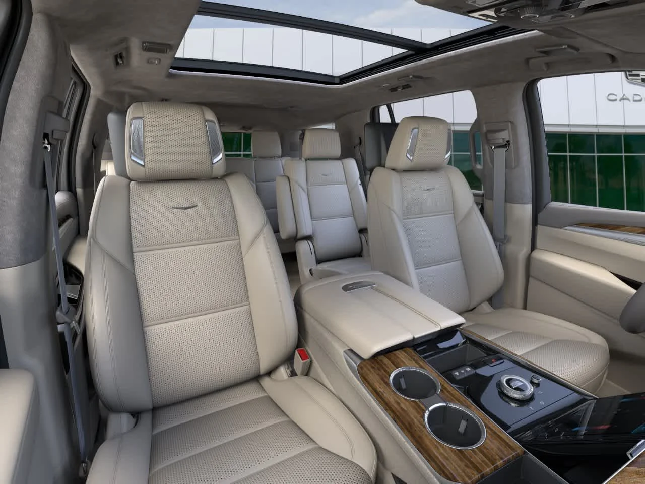 New 2026 Deep Sea Metallic Cadillac Platinum Luxury image 16