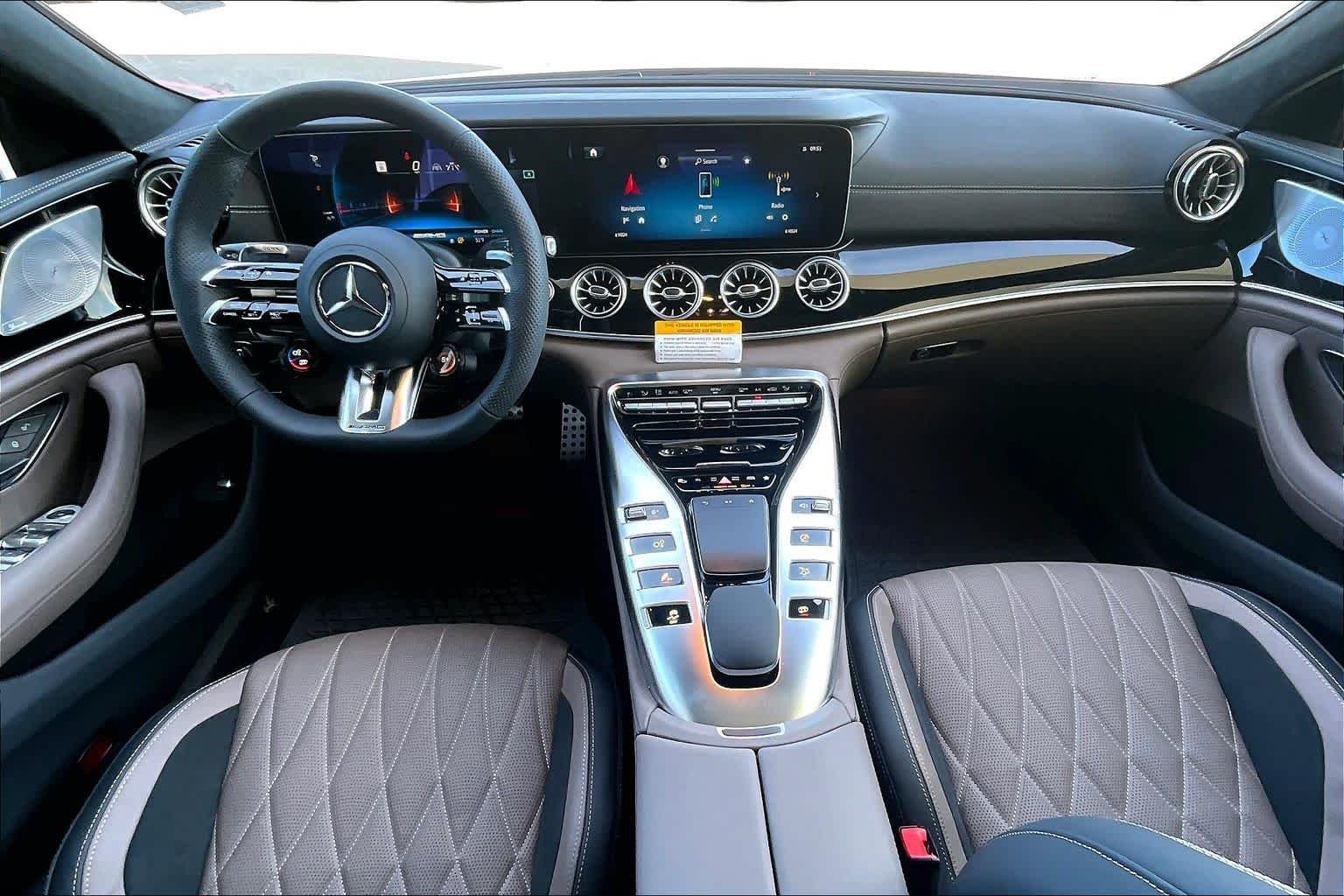 New 2026 MANUFAKTUR Moonlight White Metallic Mercedes-Benz AMG® GT 53 image 5
