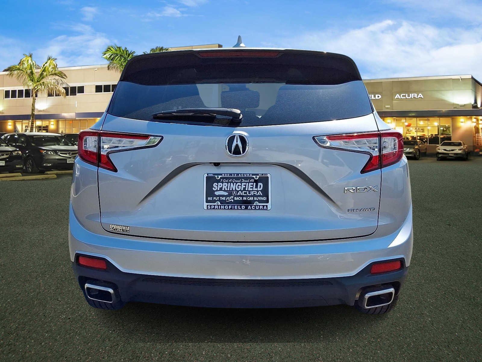 Certified Used 2023 Lunar Silver Metallic Acura SH-AWD image 6