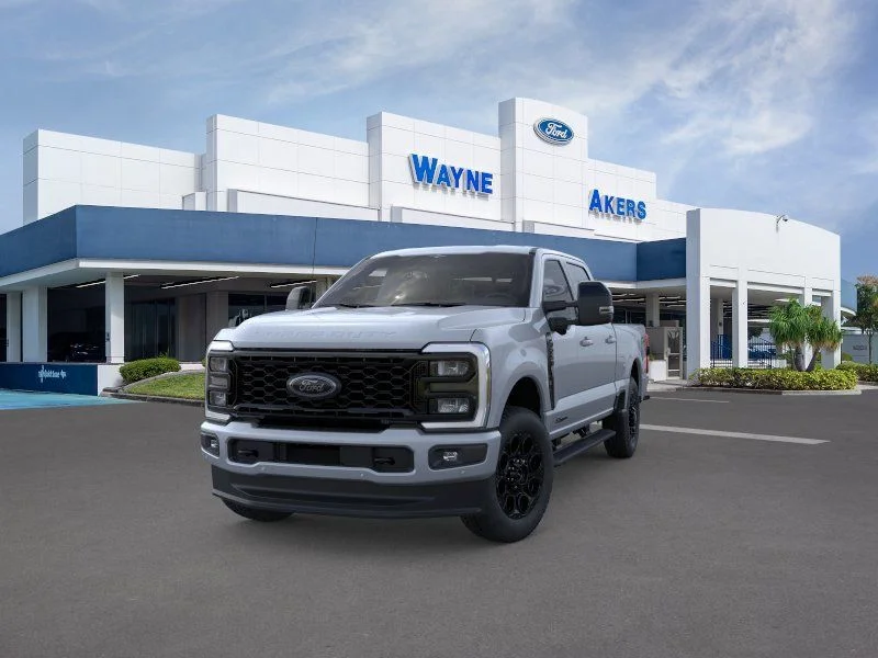 New 2026 Glacier Gray Metallic Tri-Coat Ford Lariat image 2
