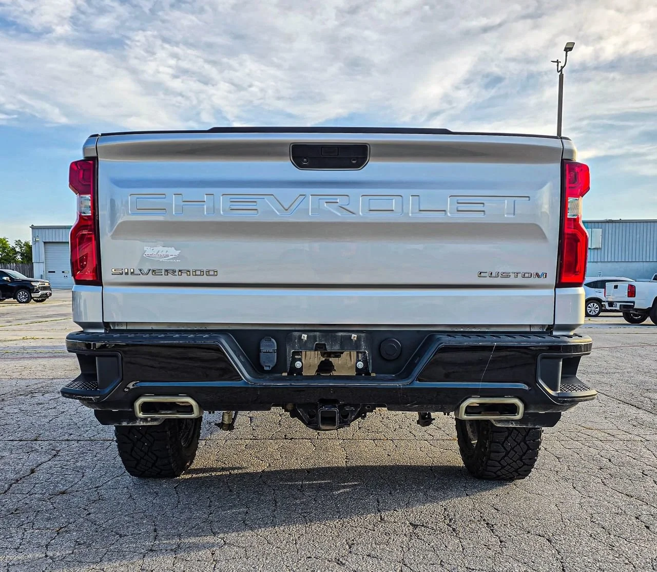 Used 2020 Silver ICE Metallic Chevrolet Custom Trail Boss image 4