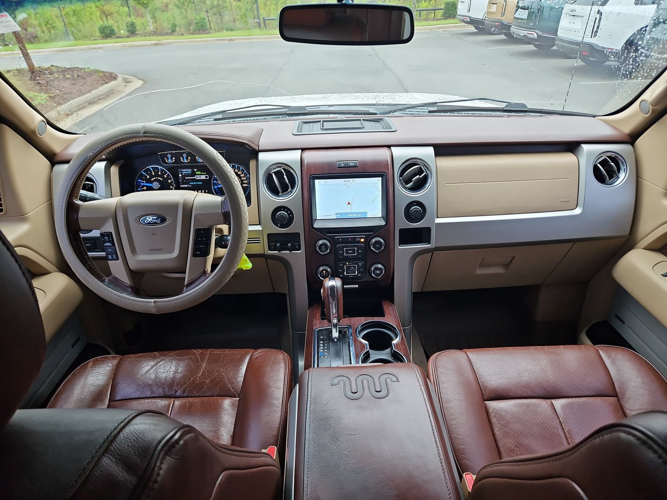 Used 2013 White Platinum Metallic Tri-Coat Ford King Ranch image 19