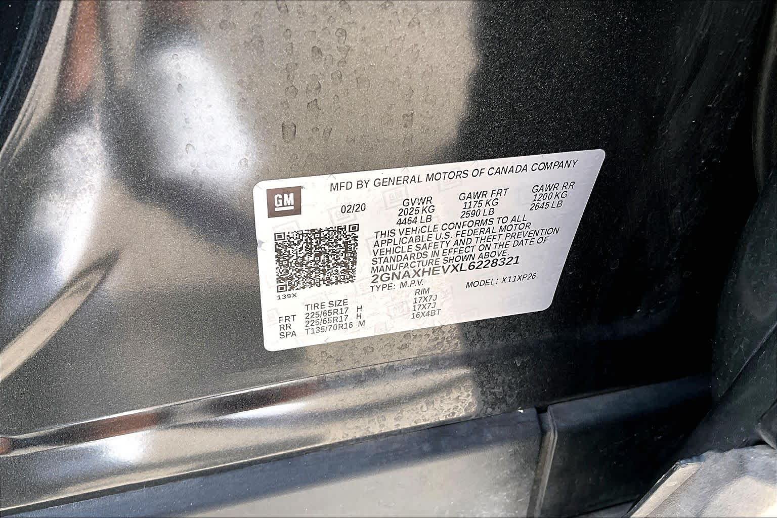 Used 2020 Nightfall Gray Metallic Chevrolet LS image 34