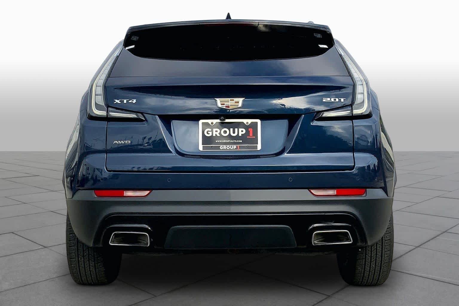 Used 2019 Twilight Blue Metallic Cadillac AWD Sport image 8