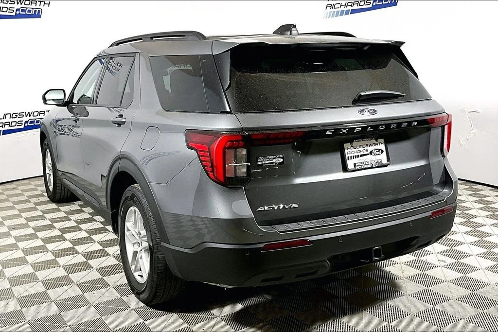 New 2026 Carbonized Gray Metallic Ford Active image 3