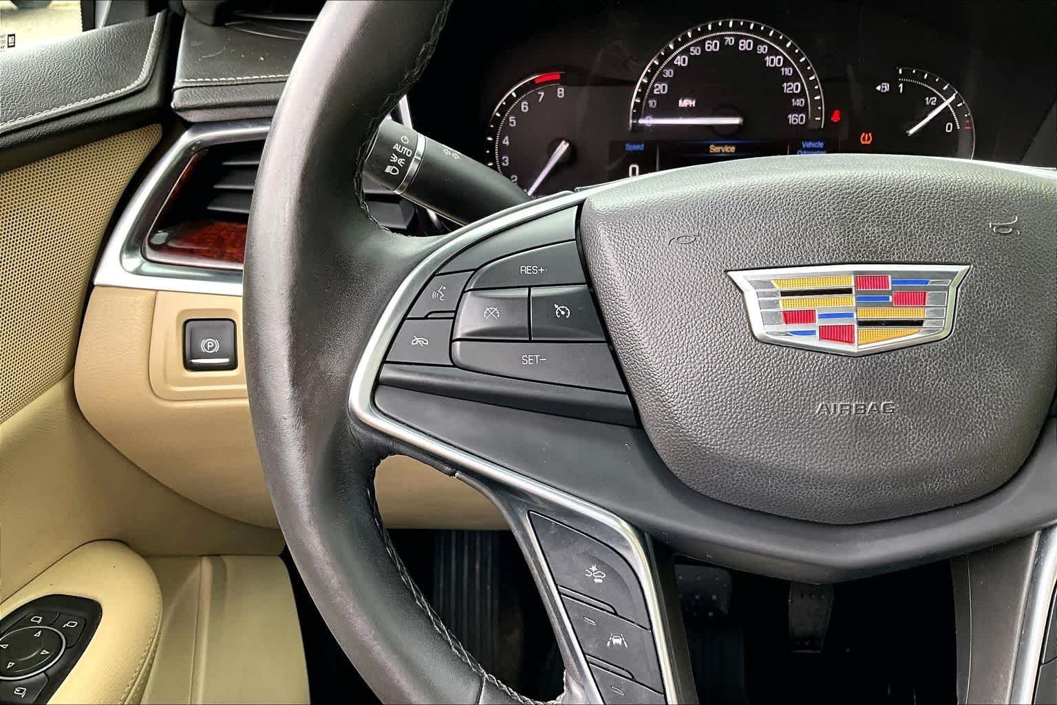 Used 2018 Dark Granite Metallic Cadillac Luxury AWD image 24