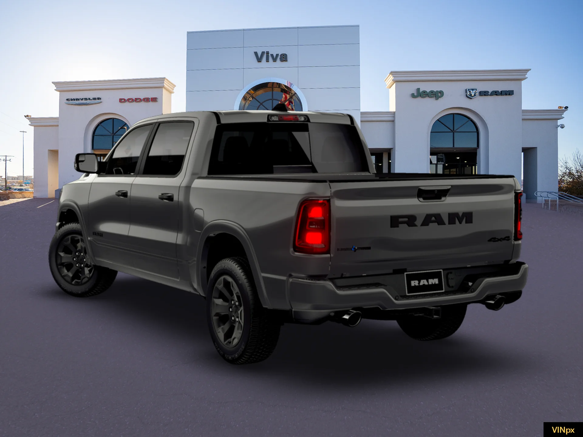 New 2026 Granite Crystal Metallic Clear-Coat Exterior Paint RAM LONE STAR image 5