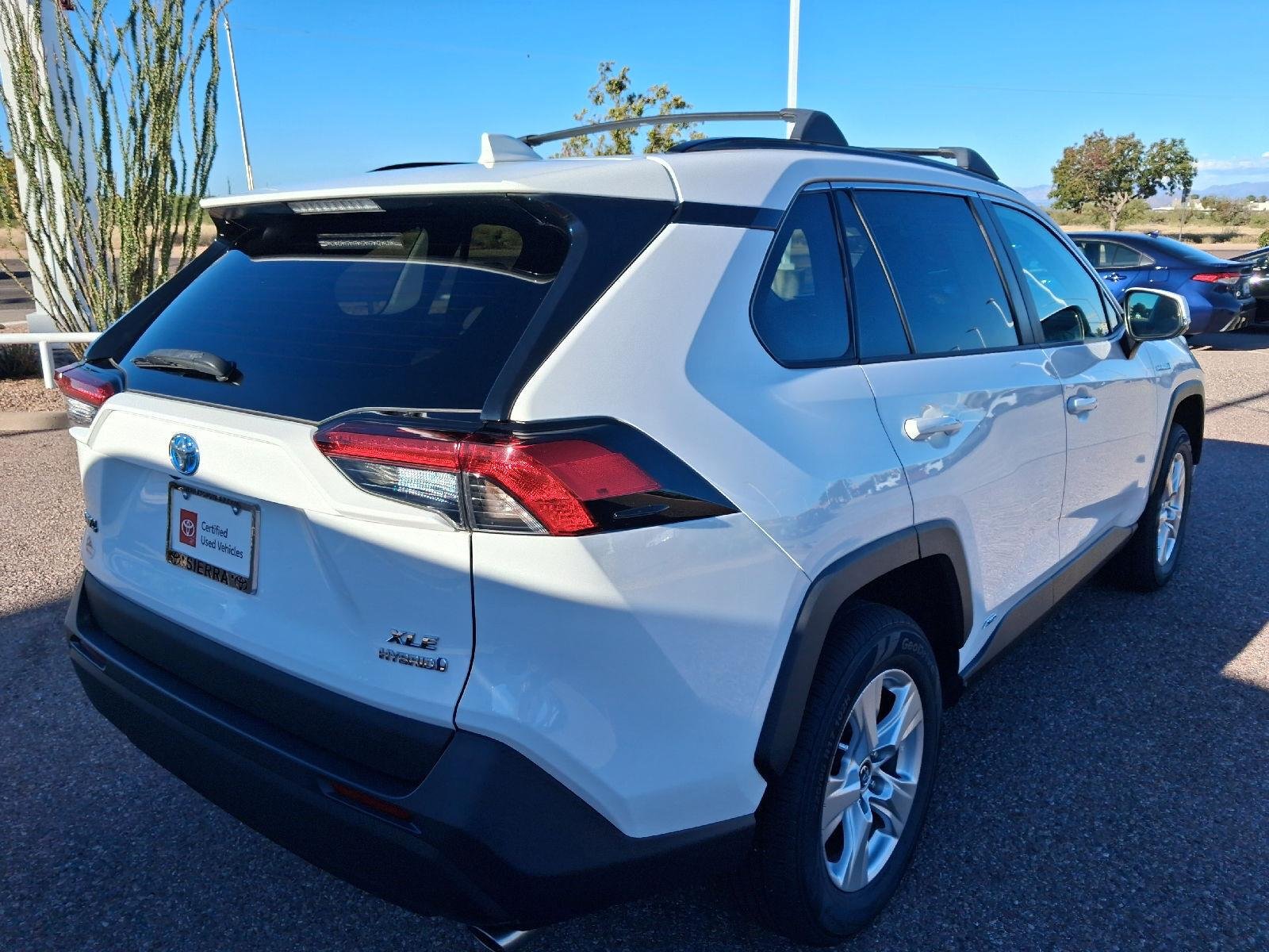 Certified Used 2021 Super White Toyota XLE image 6