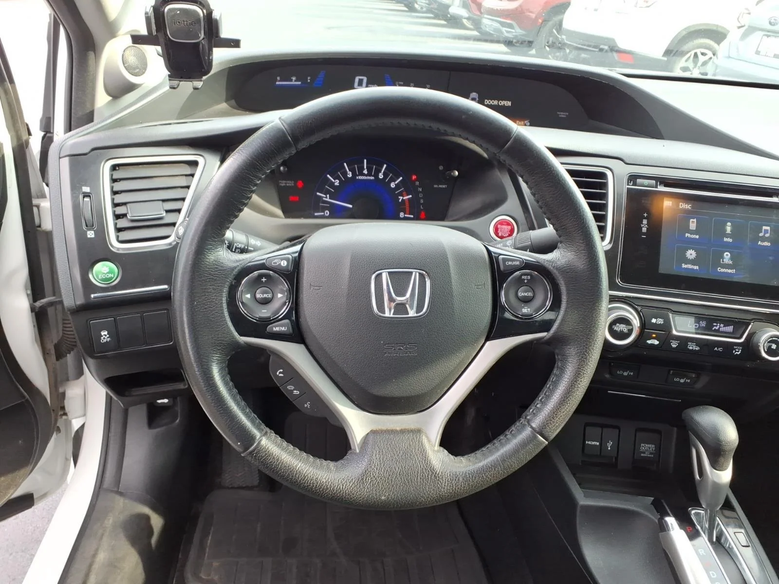 Used 2015 White Orchid Pearl Honda EX-L image 7