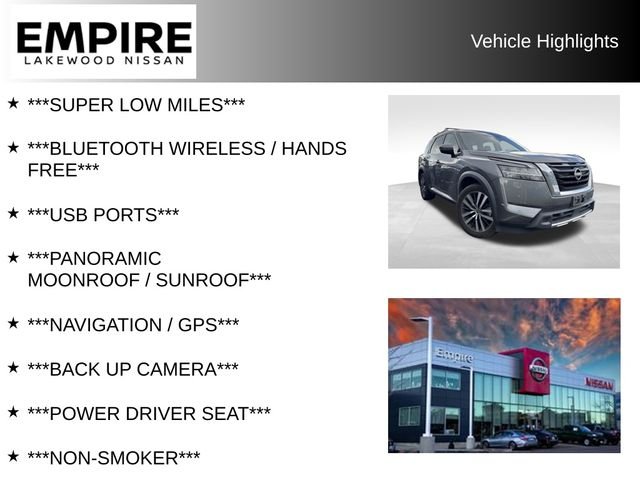 Used 2023 Gray Nissan Platinum image 2