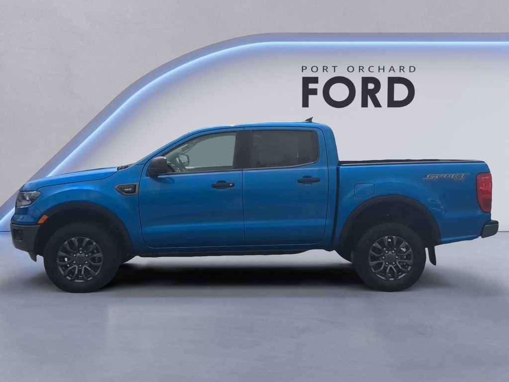 Used 2021 Blue Metallic Ford XLT image 3