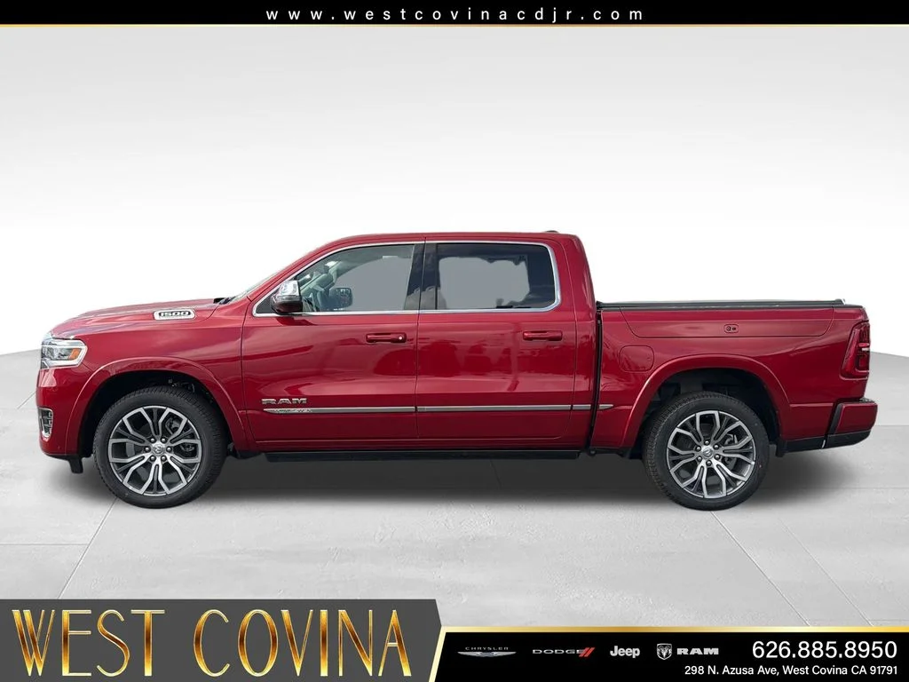 New 2026 Molten Red Pearl-Coat Exterior Paint RAM Tungsten image 2