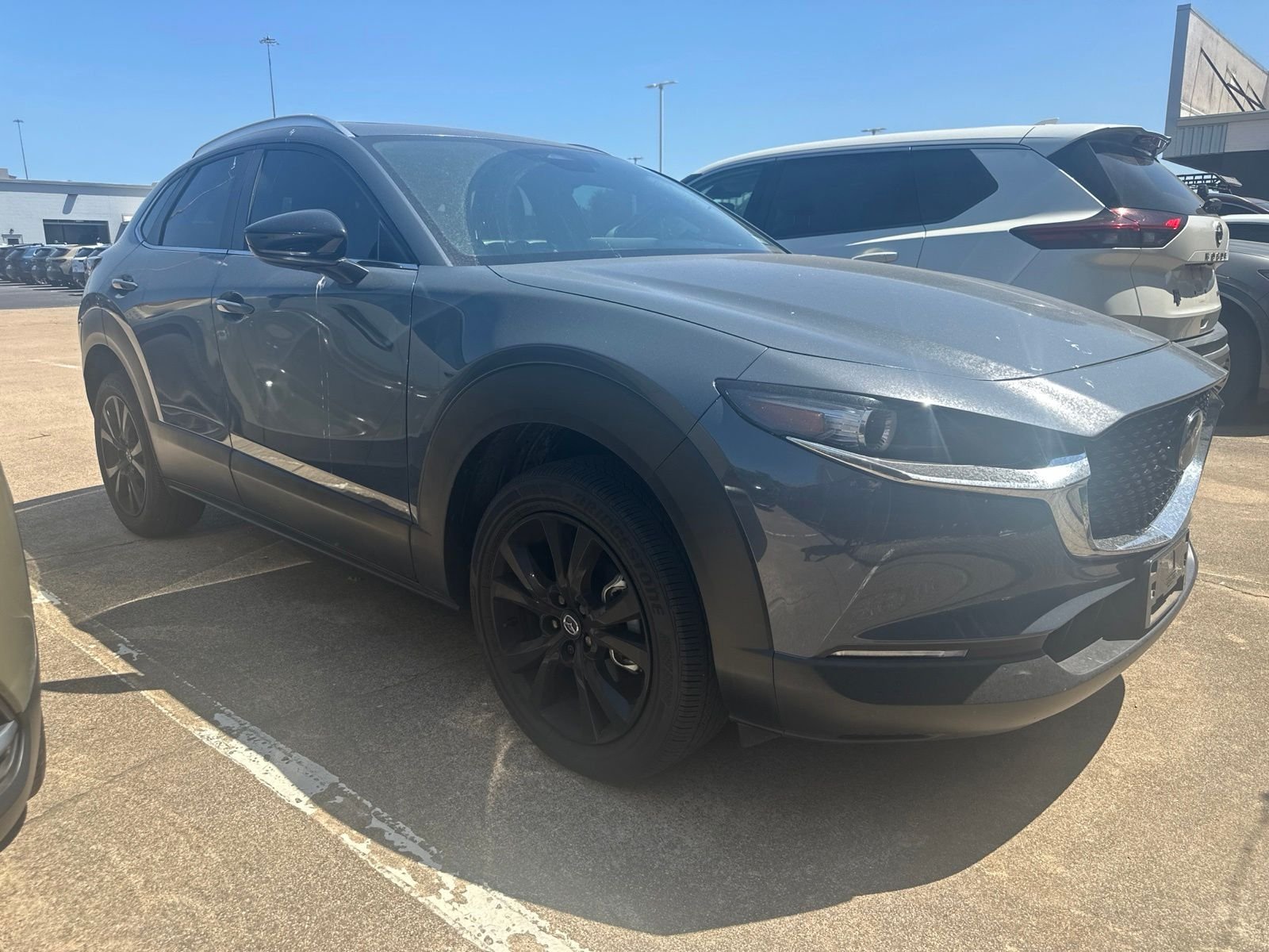 Certified Used 2025 Gray Metallic Mazda 2.5 S Carbon Edition image 2
