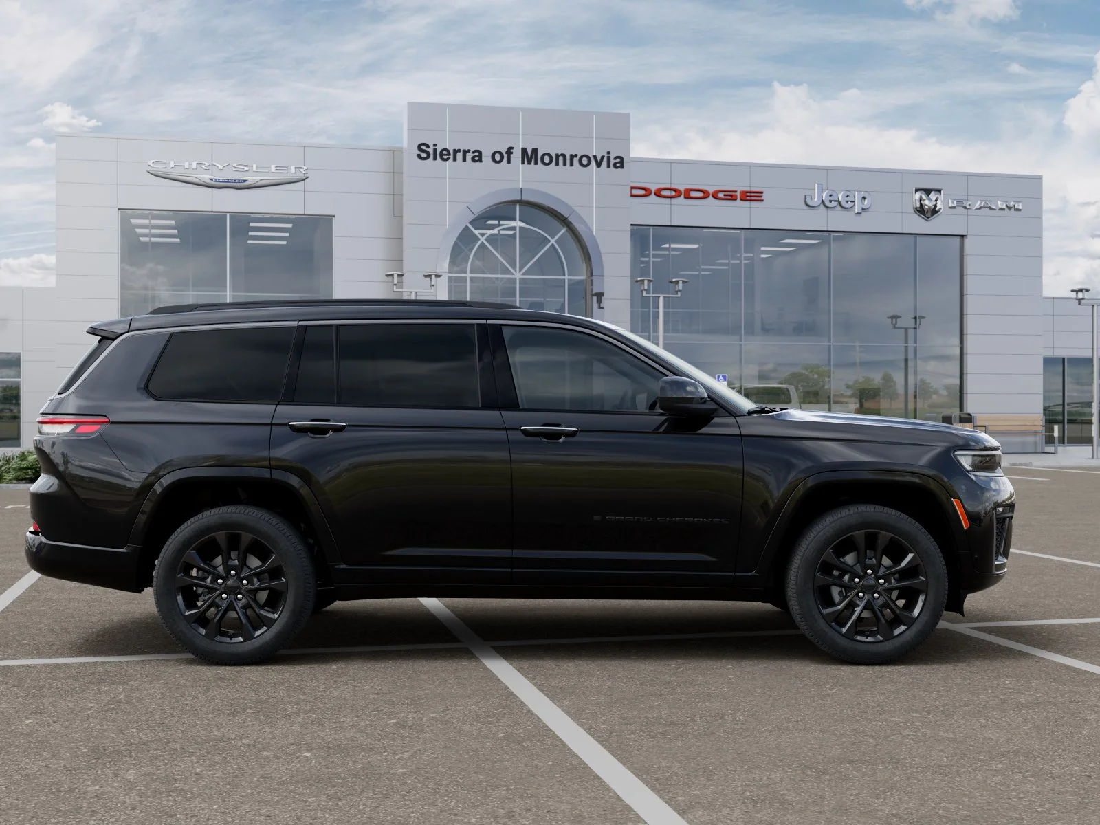 New 2026 Diamond Black Crystal Pearl-Coat Exterior Paint Jeep Limited Reserve image 47