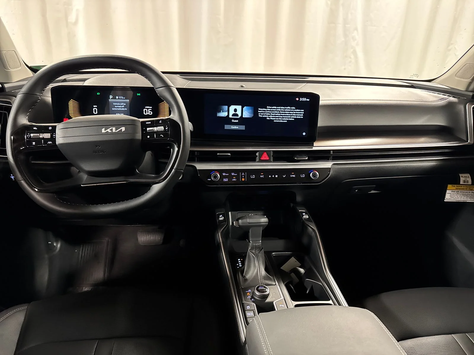 New 2026 Ebony Black Kia S image 4