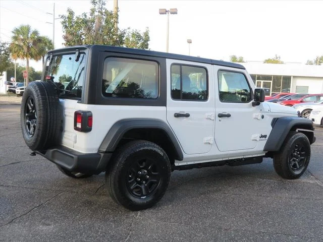 New 2026 Bright White Clear-Coat Exterior Paint Jeep Sport image 6