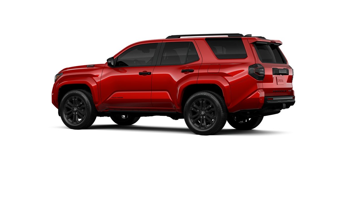 New 2026 Red Toyota Platinum image 5