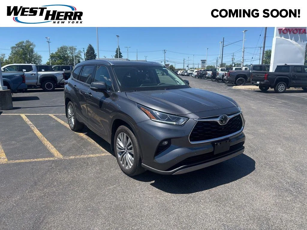 Used 2023 Magnetic Gray Metallic Toyota Platinum image 1