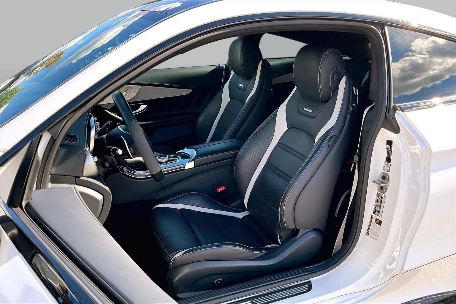 Used 2018 Polar White Mercedes-Benz AMG® C 63 S image 9