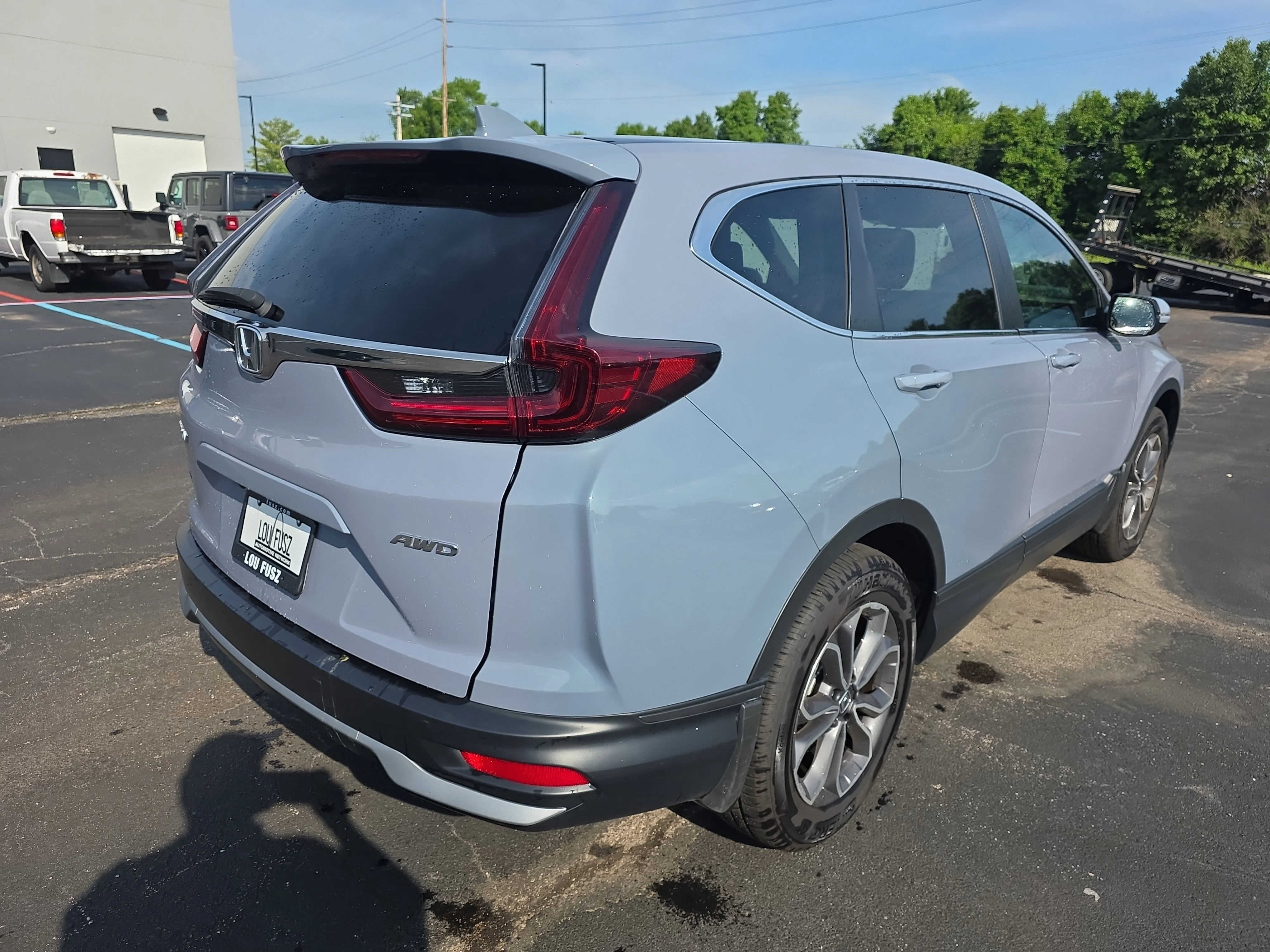 Used 2021 Gray Honda EX image 4