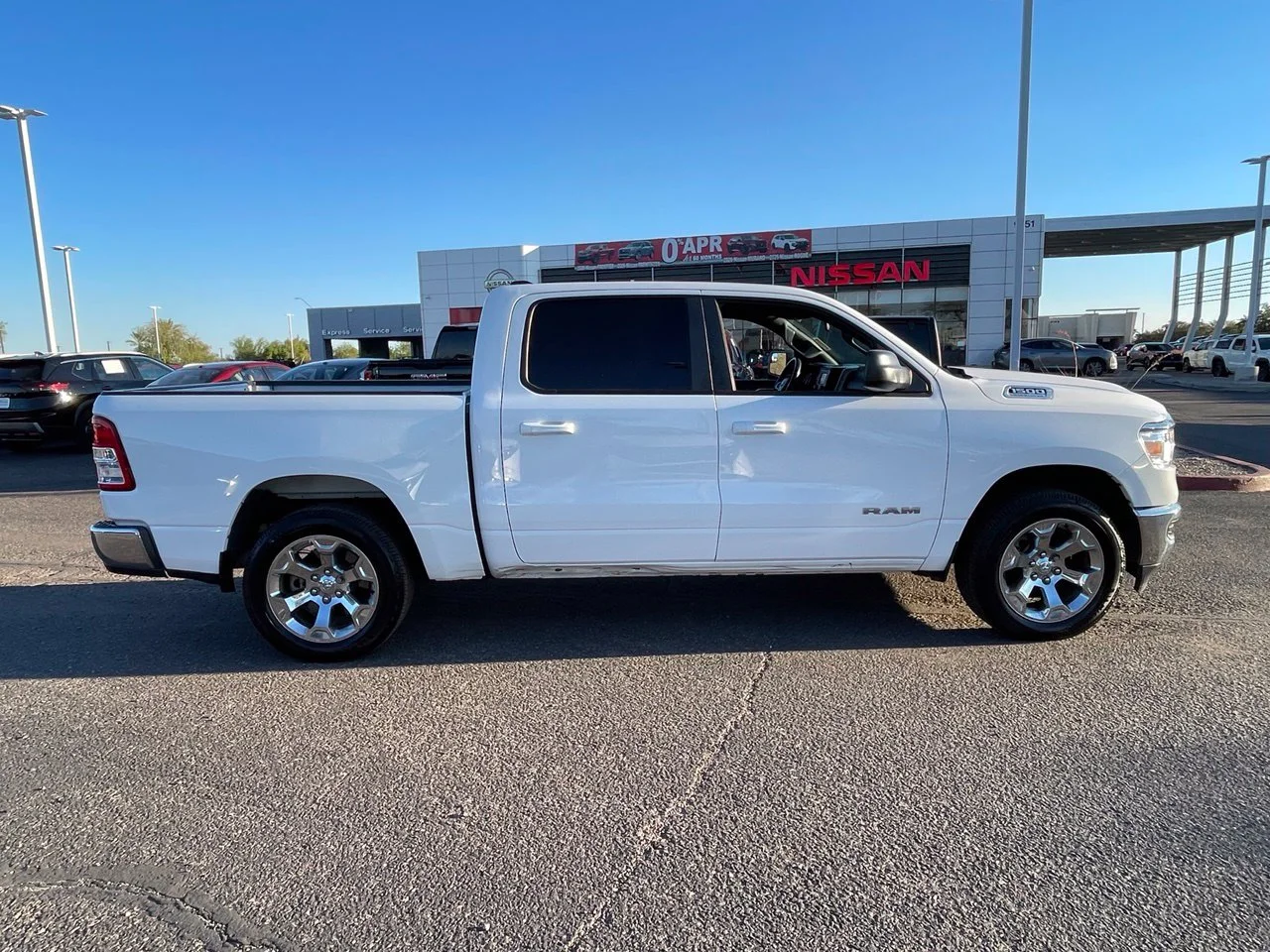 Used 2022 Bright White Clearcoat Ram Big Horn/Lone Star image 6