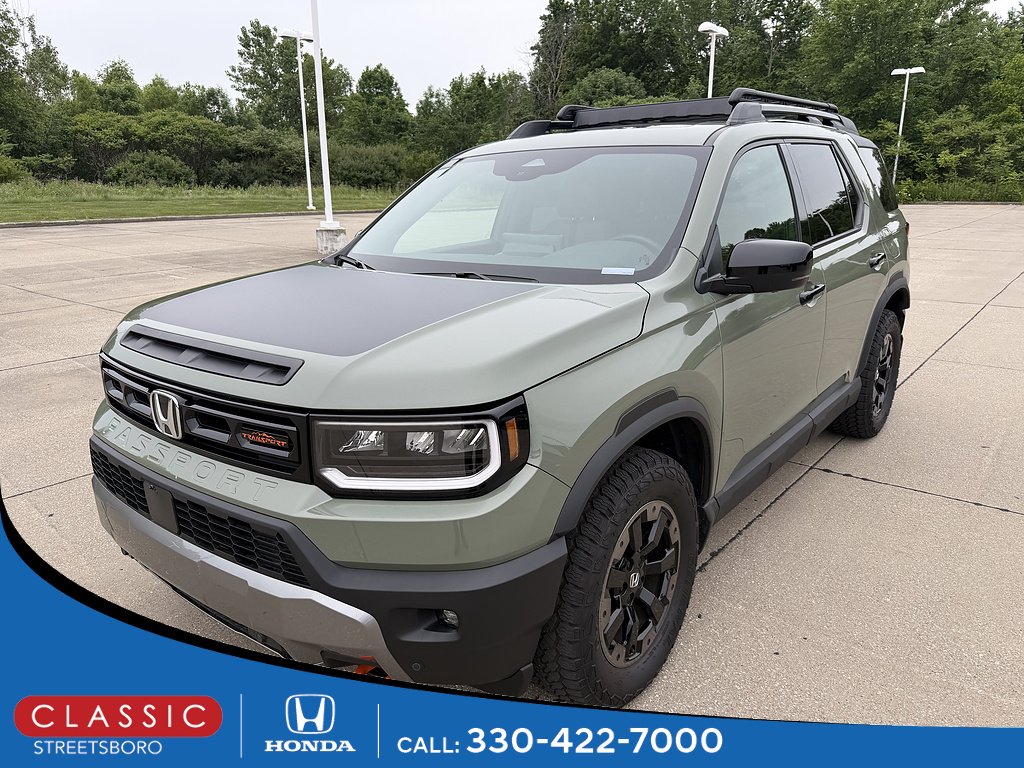 Certified Used 2026 Ash Green Metallic Honda TrailSport Elite image 1