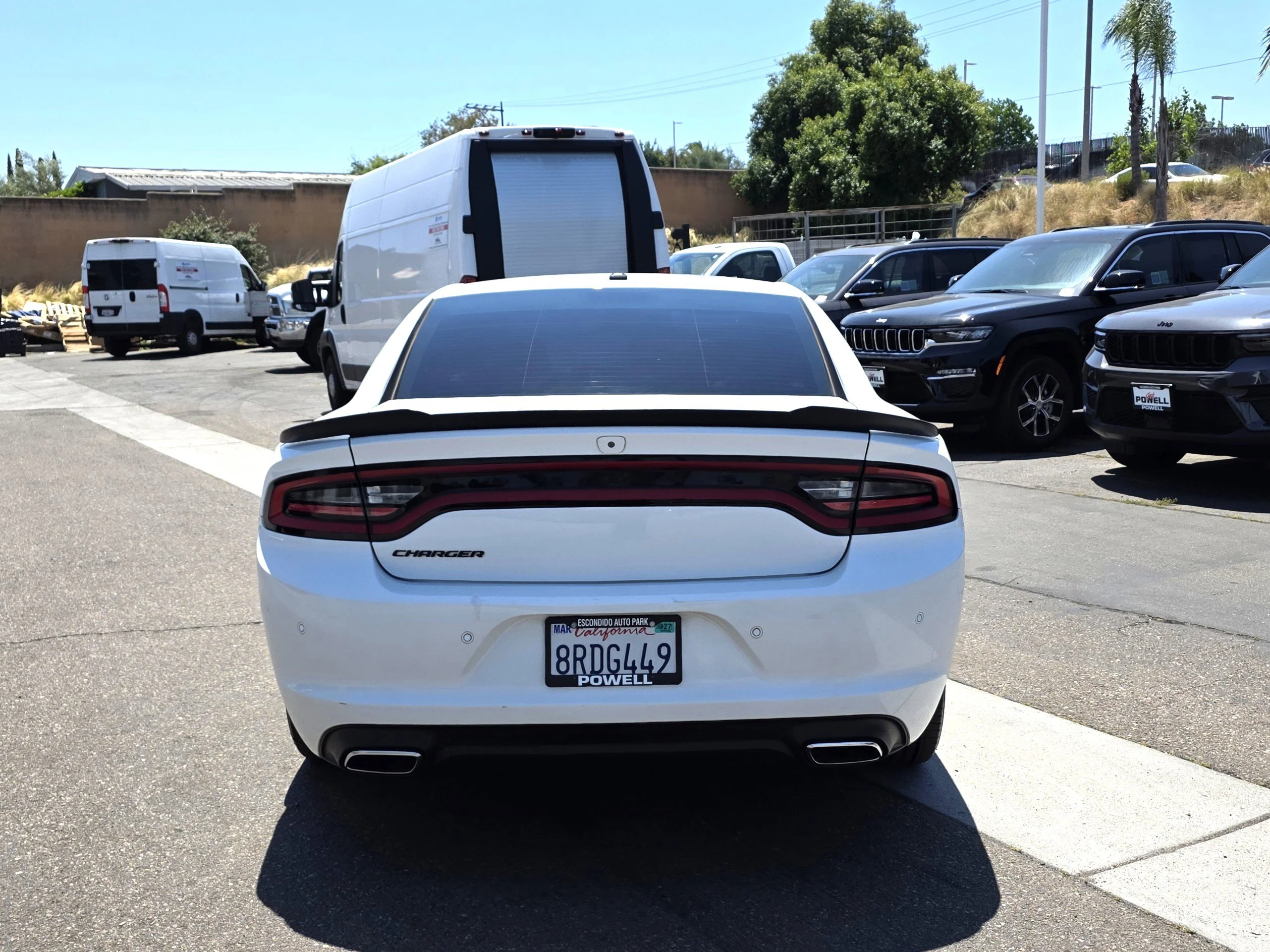 Used 2020 White Dodge SXT image 4
