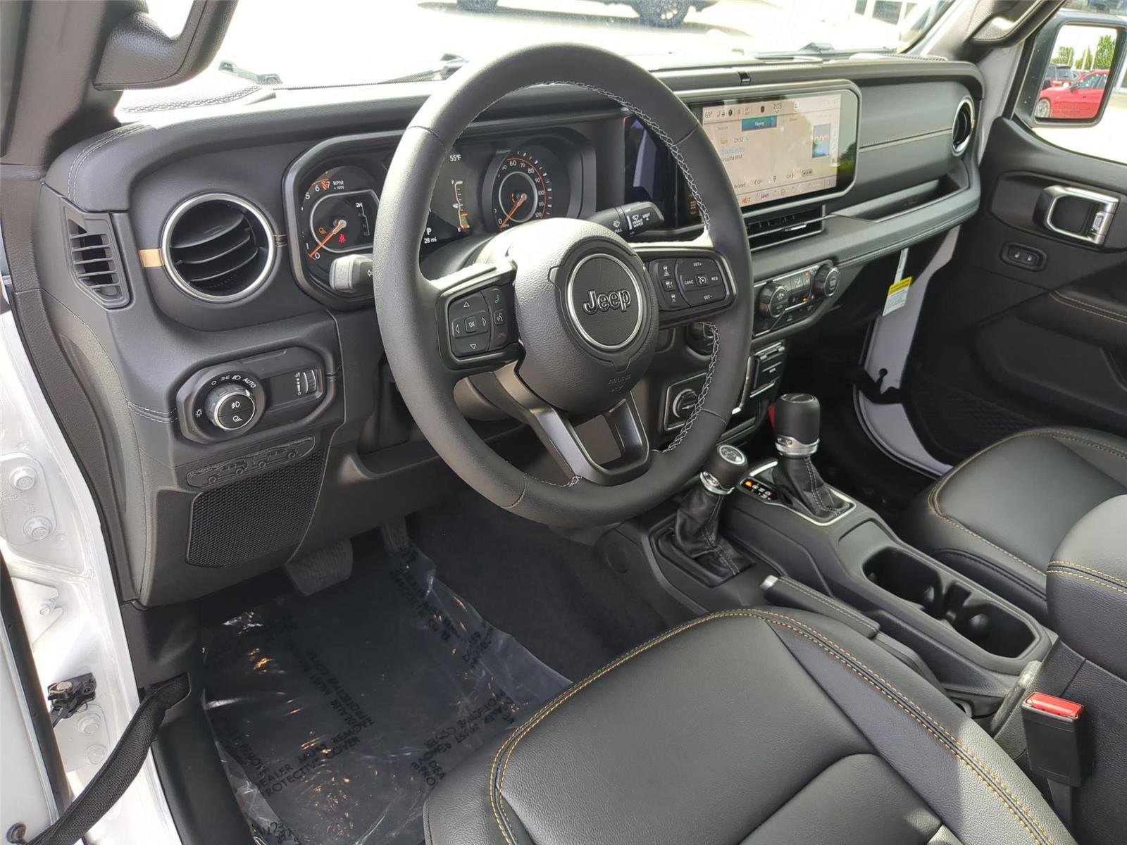 New 2026 Bright White Clearcoat Jeep Sahara image 14