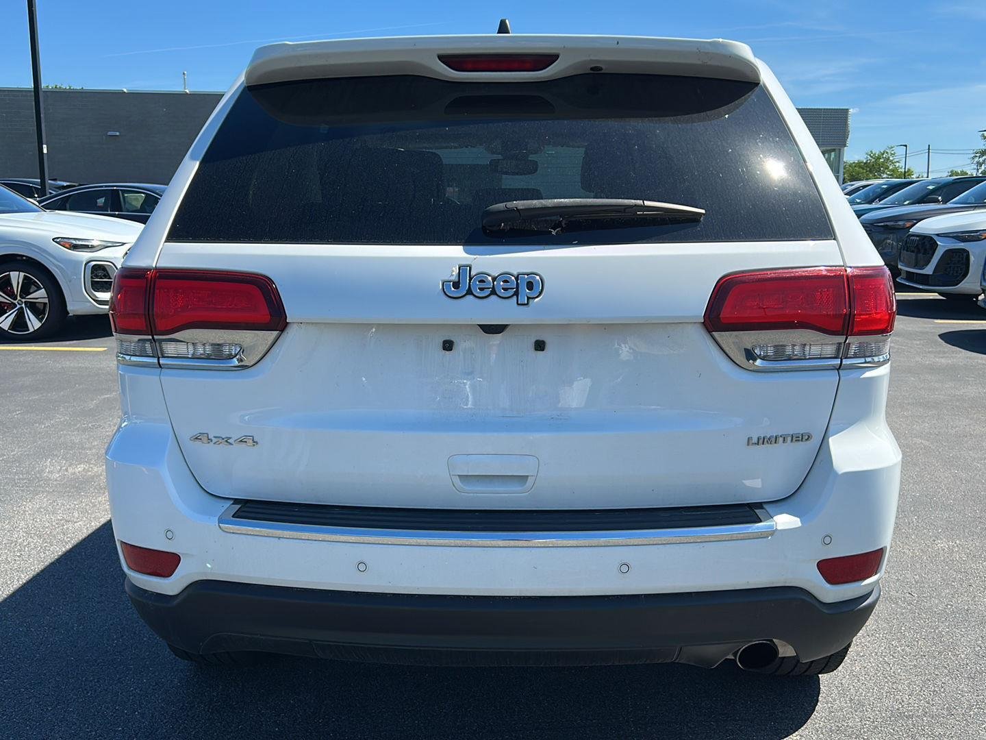 Used 2021 Bright White Clearcoat Jeep Limited image 5