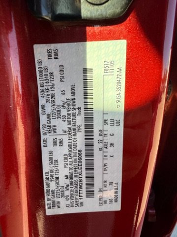 Used 2020 Red Ford Platinum image 25