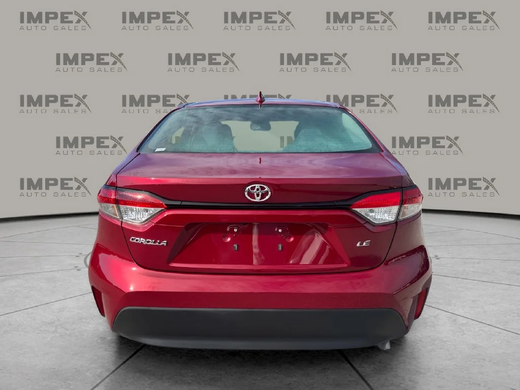 Used 2025 Red Toyota LE image 4