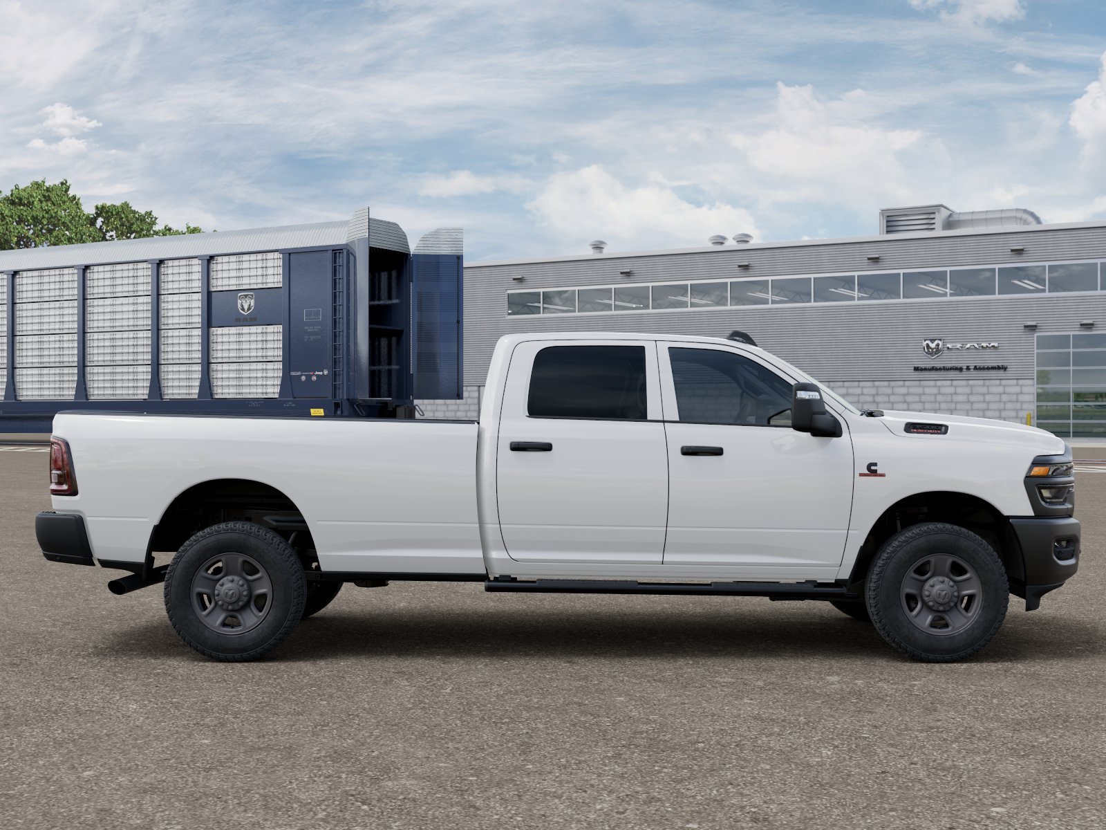 New 2026 Bright White Clear-Coat Exterior Paint RAM Tradesman image 21