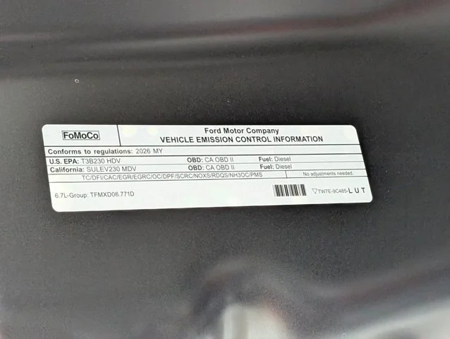 New 2026 Carbonized Gray Metallic Ford F-250® Lariat® image 70