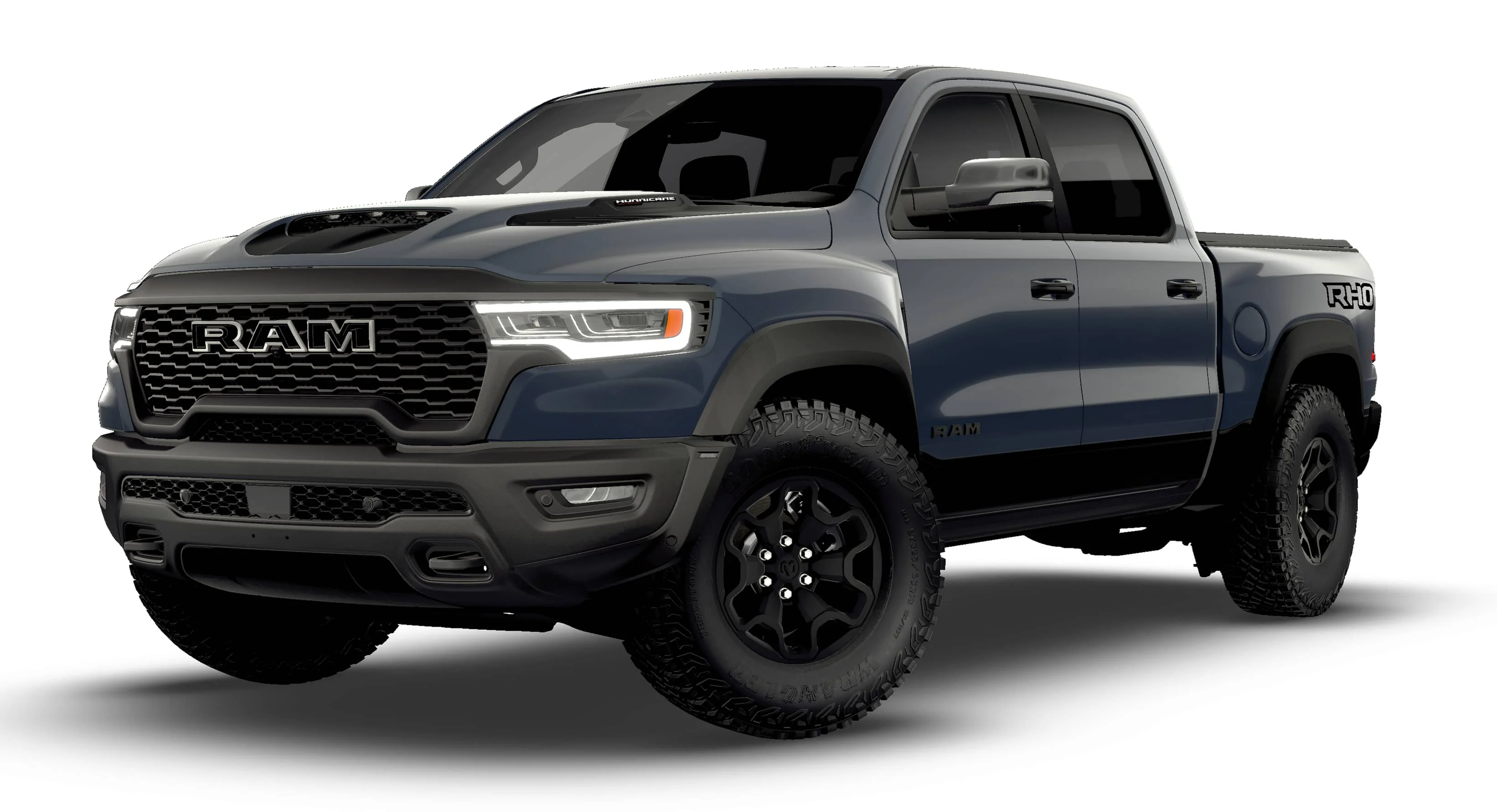 New 2026 Forged Blue Metallic Exterior Paint RAM RHO image 13