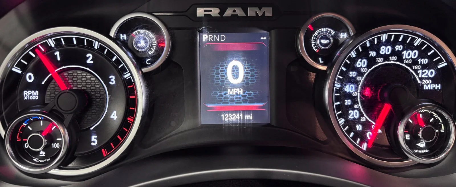 Used 2019 White Ram Big Horn image 13