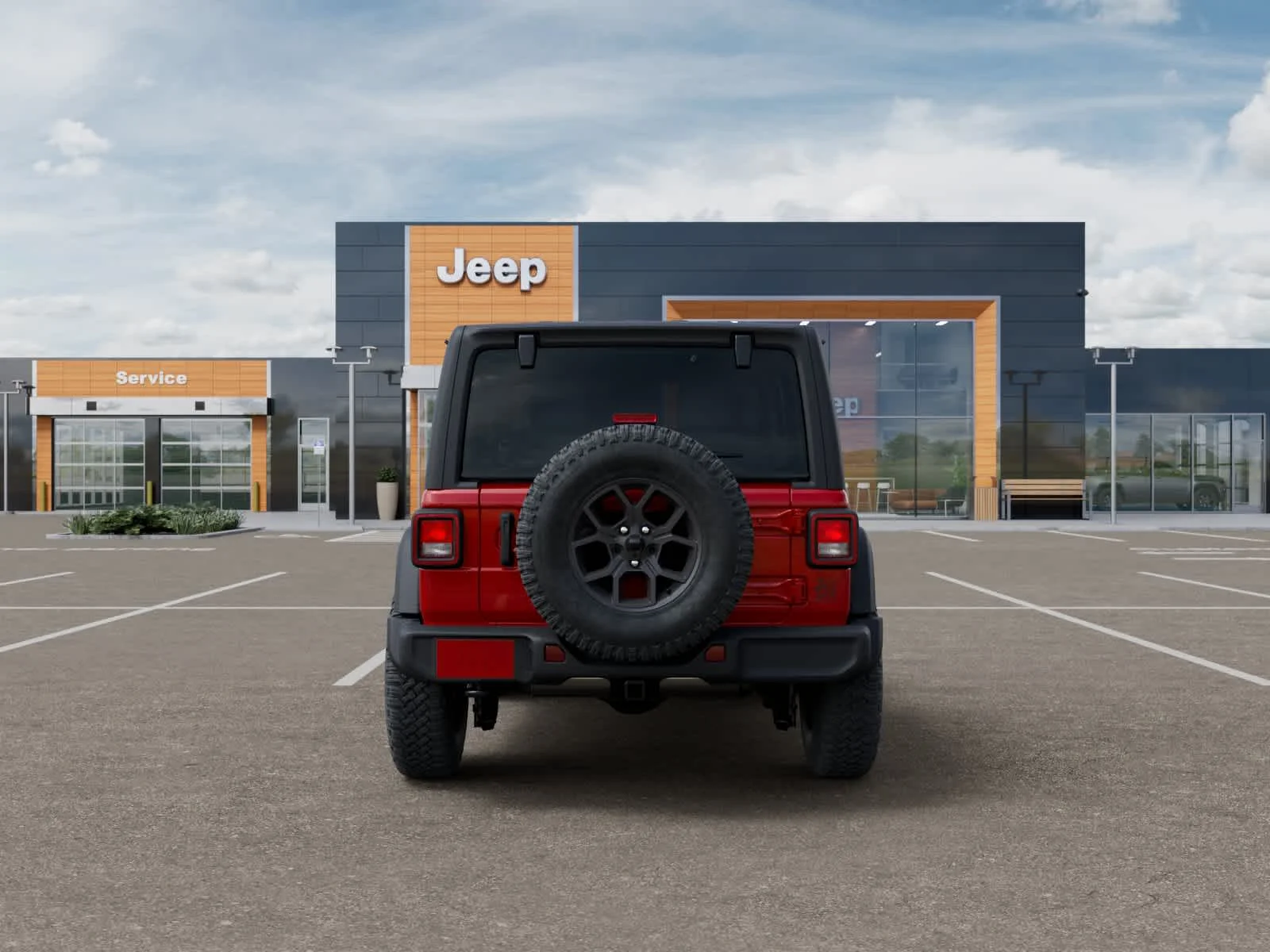 New 2026 Firecracker Red Clearcoat Jeep Willys image 7