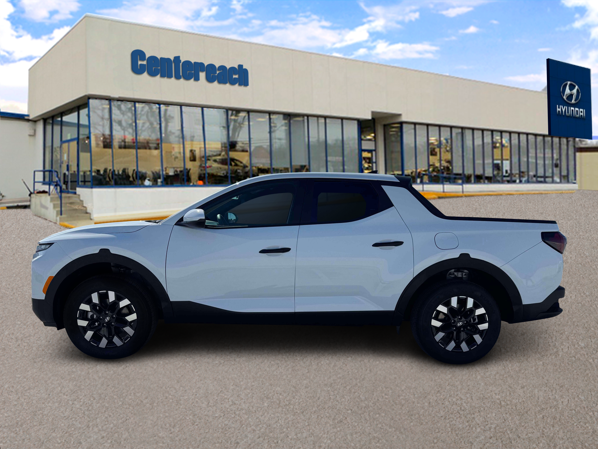 New 2027 Atlas White Hyundai SE AWD image 3