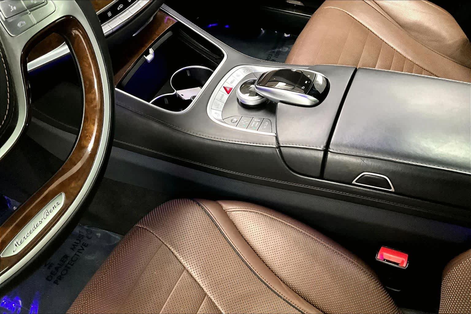 Used 2017 designo Diamond White Metallic Mercedes-Benz S 550 image 17