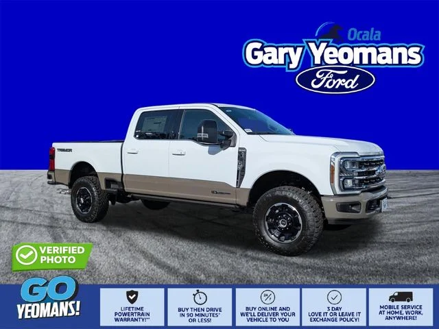 New 2026 White Ford King Ranch image 1
