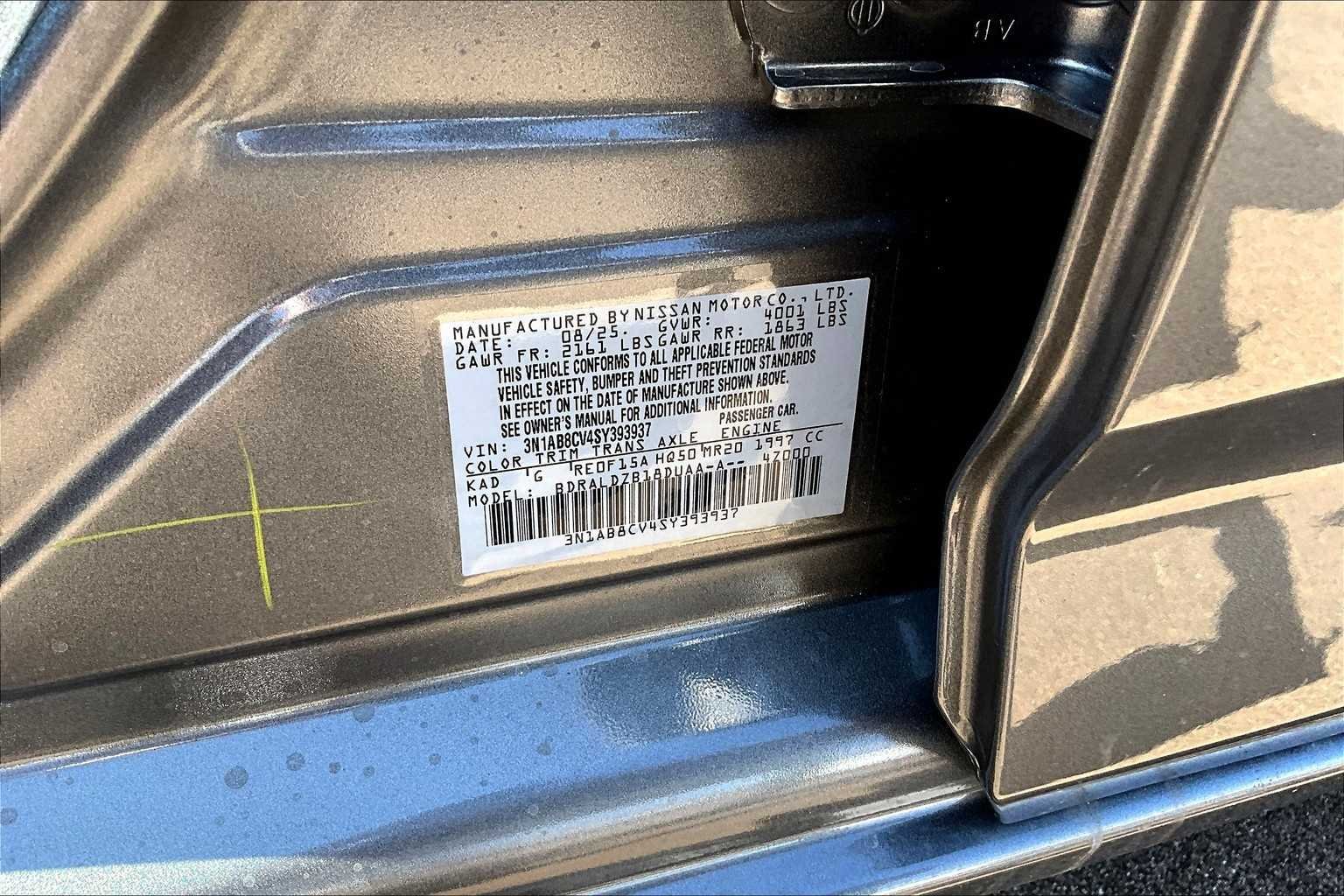 Used 2025 Gun Metallic Nissan SV image 17