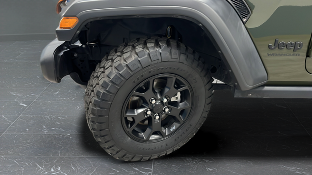 Used 2022 Sarge Green Clearcoat Jeep Sport image 31