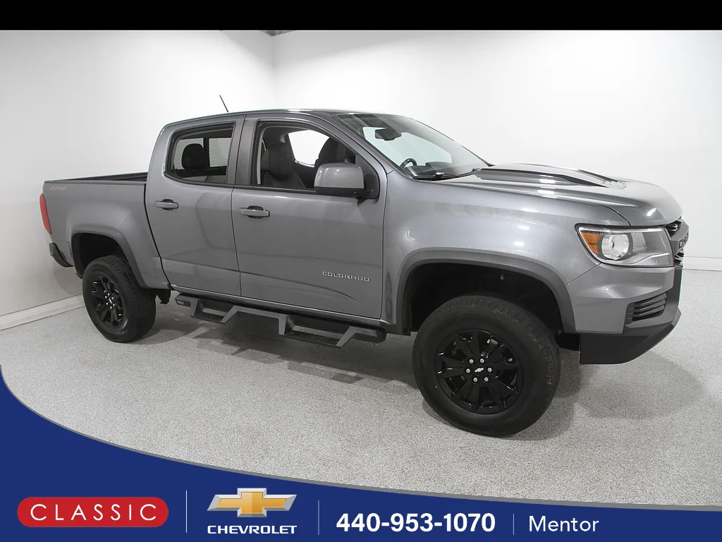 Used 2022 Satin Steel Metallic Chevrolet ZR2 image 1
